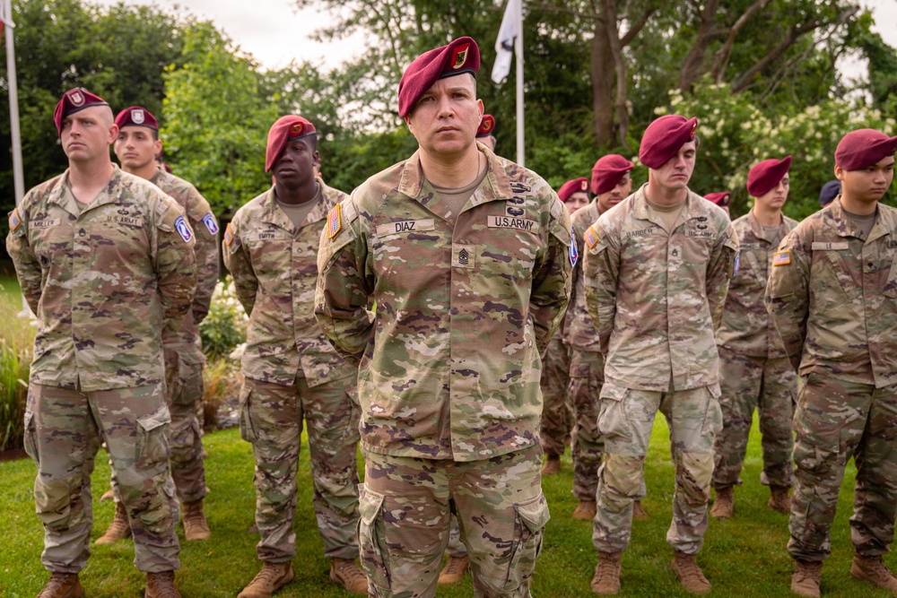 D-Day 81: Sky Soldiers Honor Fallen WWII Paratroopers at C-47 Memorial in Normandy