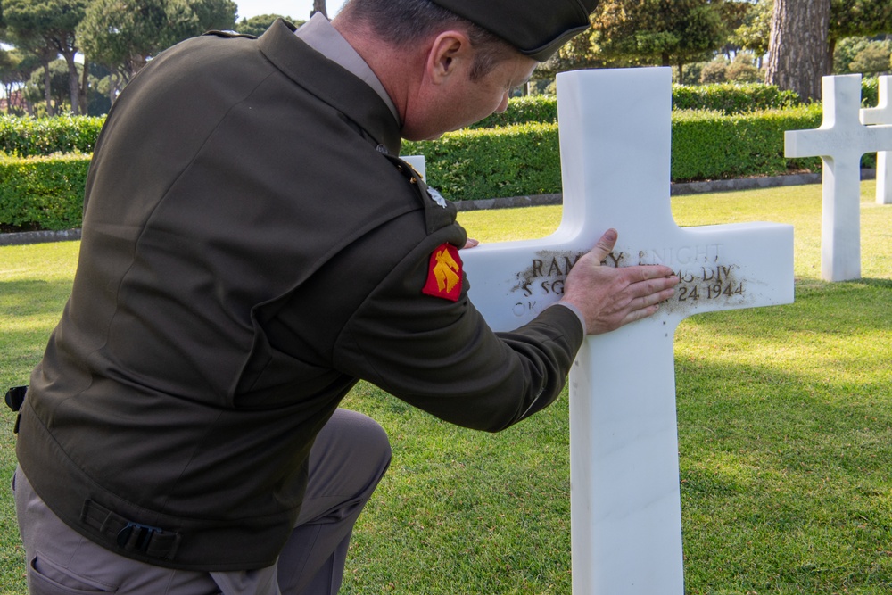 Oklahoma National Guard leaders honor Thunderbirds killed liberating Italy