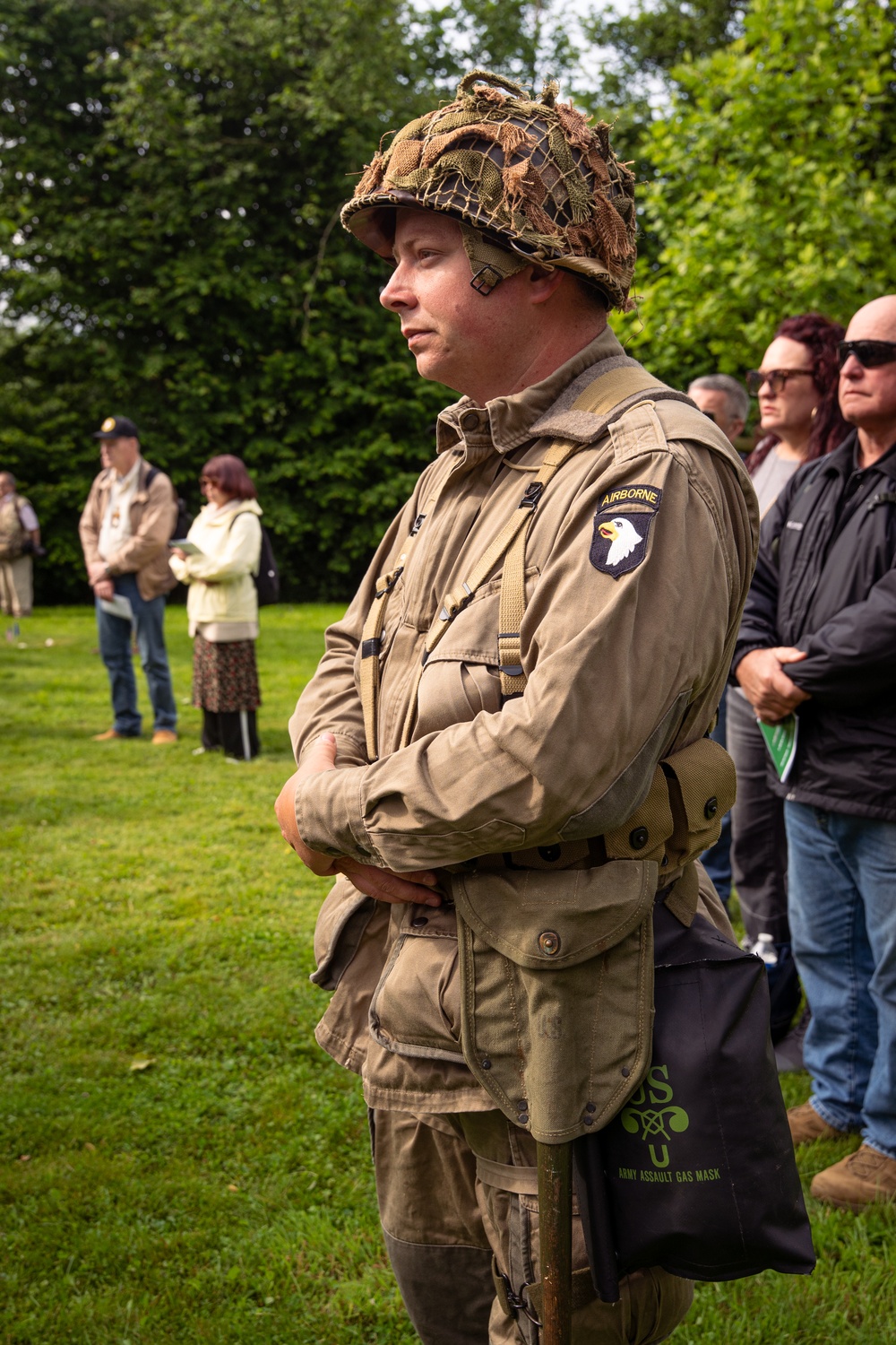 D-Day 81: Sky Soldiers Honor Fallen WWII Paratroopers at C-47 Memorial in Normandy