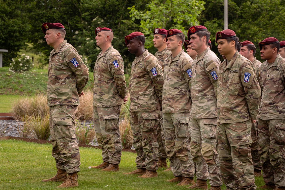 D-Day 81: Sky Soldiers Honor Fallen WWII Paratroopers at C-47 Memorial in Normandy