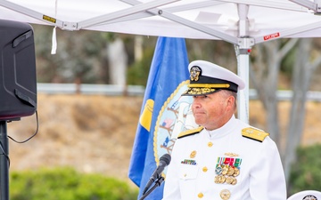 USS Alexandria (SSN 757) Holds a Change of Command