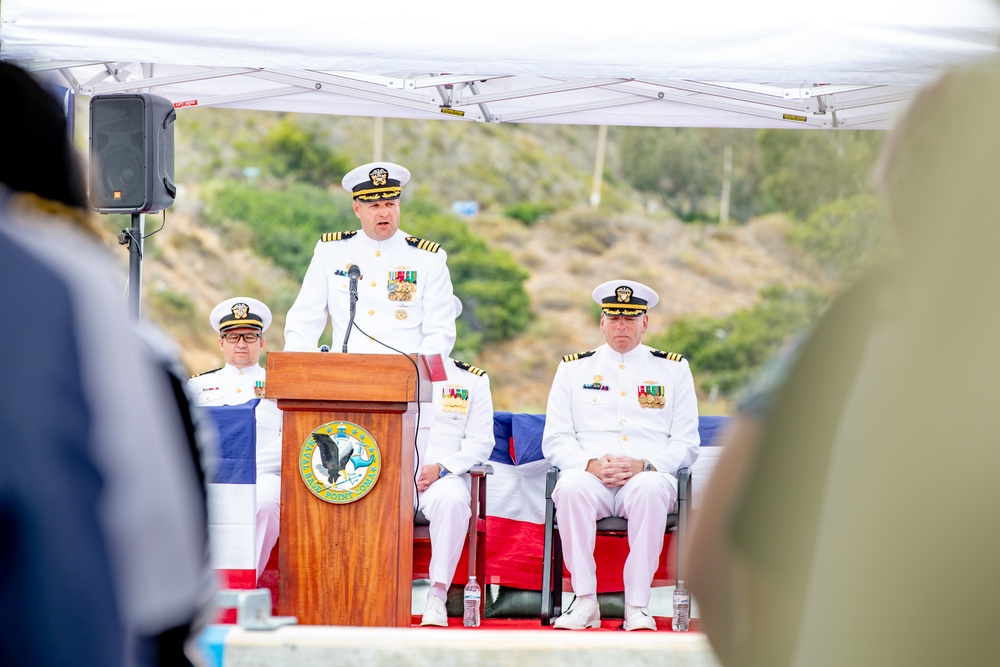 USS Alexandria (SSN 757) Holds a Change of Command