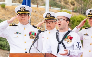 USS Alexandria (SSN 757) Holds a Change of Command