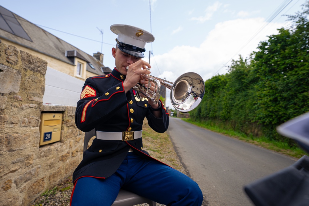 173rd Airborne Brigade Honors Fallen Chaplain Capt. Father Ignatius Maternowski at D-Day 81 Ceremony