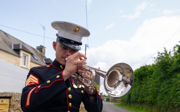 173rd Airborne Brigade Honors Fallen Chaplain Capt. Father Ignatius Maternowski at D-Day 81 Ceremony