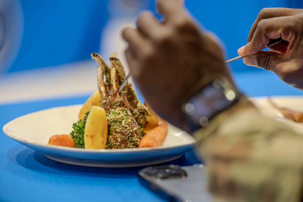 13th Armored Corps Sustainment Command participates in a joint-nation cooking competition