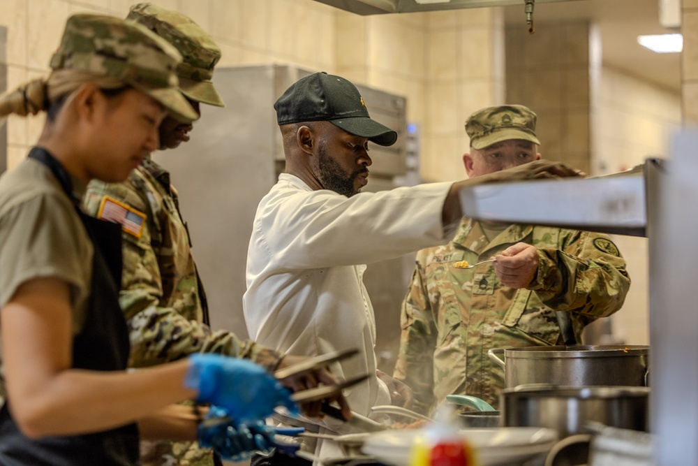 13th Armored Corps Sustainment Command participates in multinational cooking competition