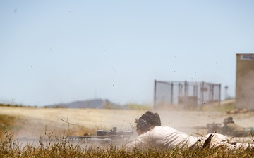 U.S. Marines, Indonesian Korps Marinir fire M107 .50-caliber special application scoped rifle