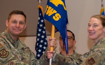 8th Space Warning Squadron change of command