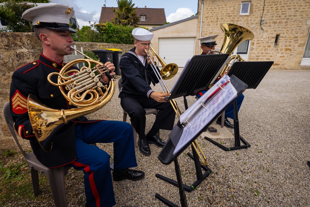 173rd Airborne Brigade Honors Fallen Chaplain Capt. Father Ignatius Maternowski at D-Day 81 Ceremony