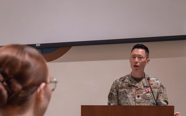 8th Space Warning Squadron change of command