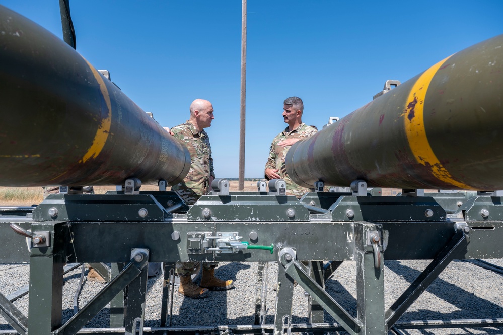 Chief of Staff of the Air Force visits Beale AFB