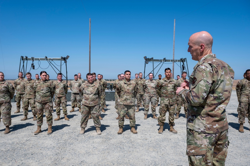 Chief of Staff of the Air Force visits Beale AFB