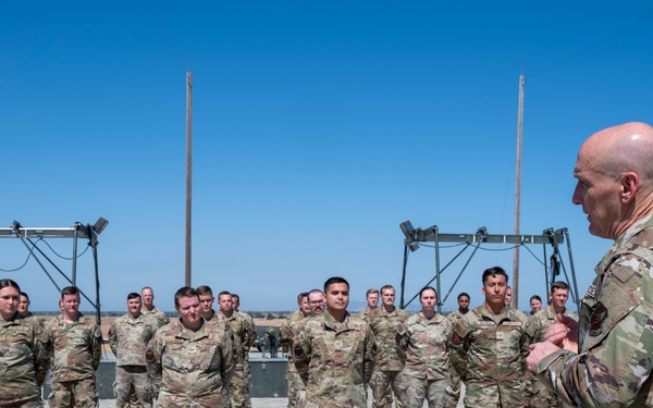 Chief of Staff of the Air Force visits Beale AFB