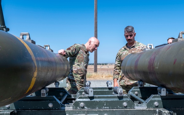 Chief of Staff of the Air Force visits Beale AFB