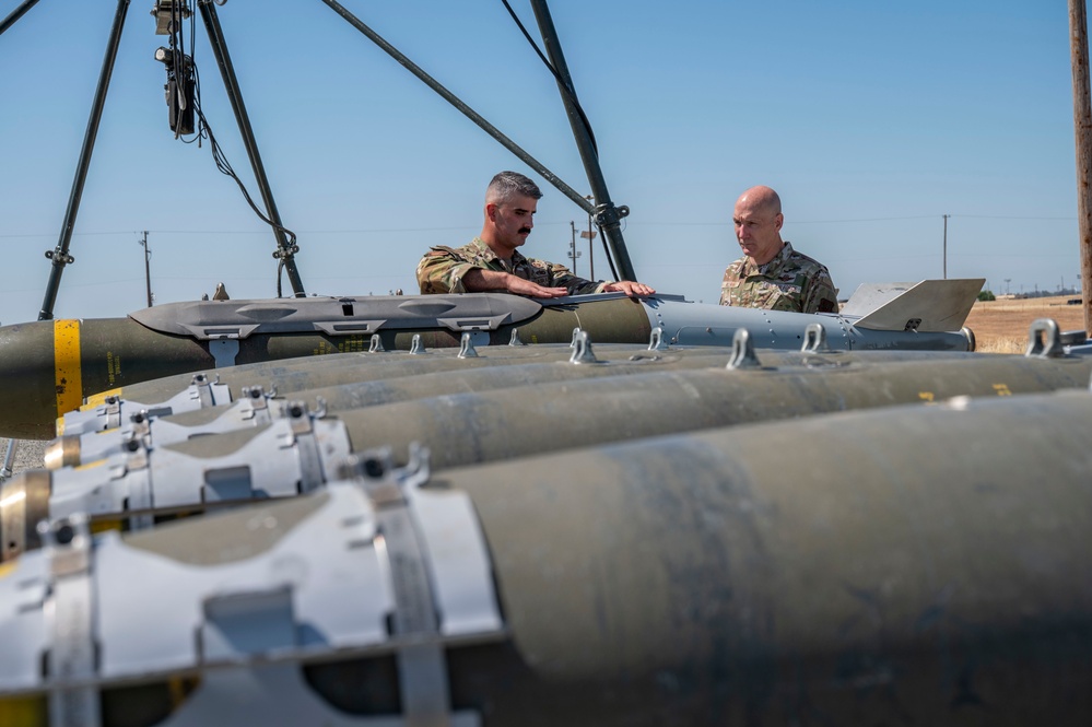 Chief of Staff of the Air Force visits Beale AFB