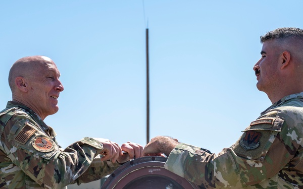 Chief of Staff of the Air Force visits Beale AFB