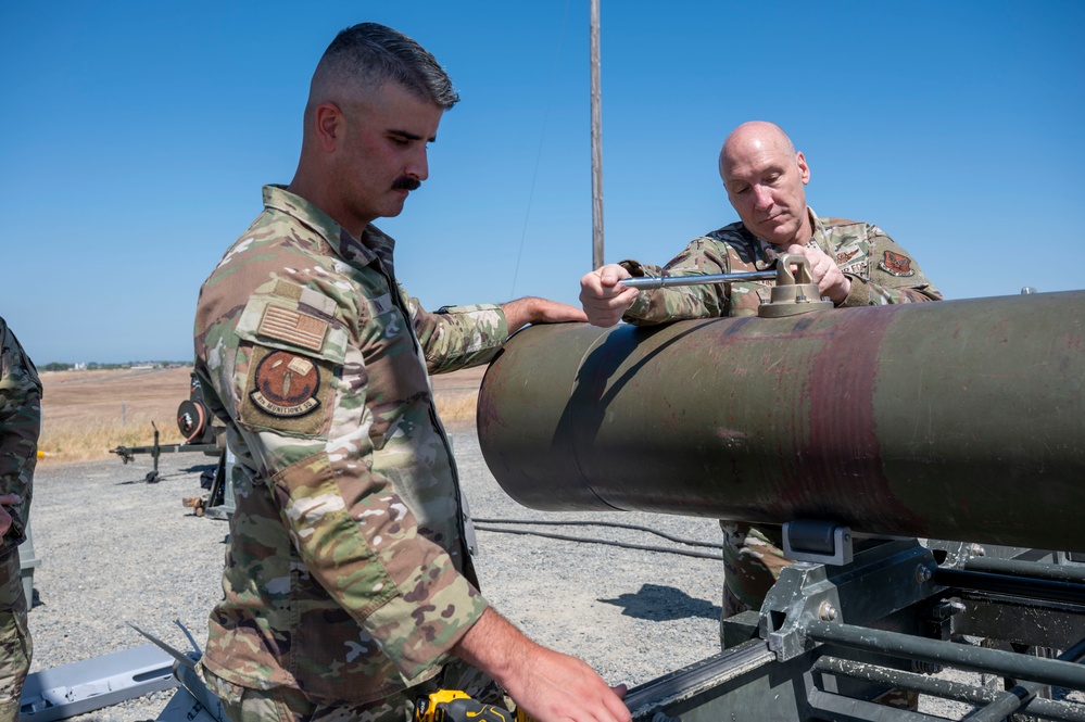 Chief of Staff of the Air Force visits Beale AFB