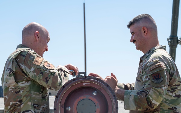 Chief of Staff of the Air Force visits Beale AFB