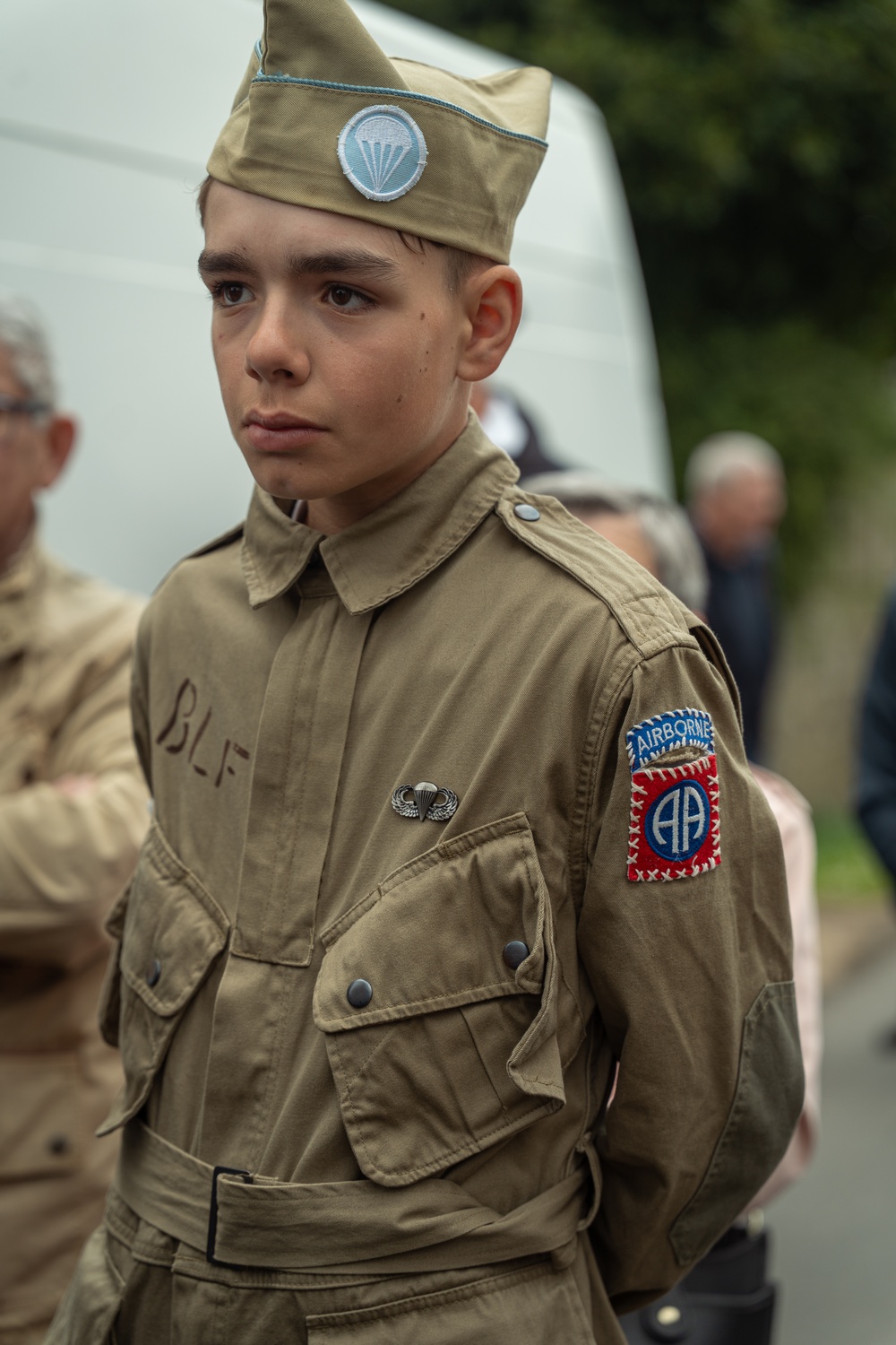 173rd Airborne Brigade Honors Fallen Chaplain Capt. Father Ignatius Maternowski at D-Day 81 Ceremony