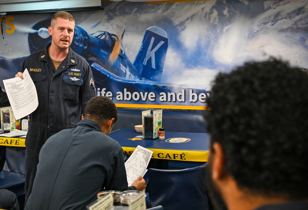 USS Thomas Hudner (DDG 116) Participates in Formidable Shield 2025