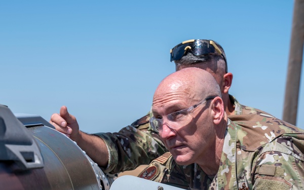 Chief of Staff of the Air Force visits Beale AFB