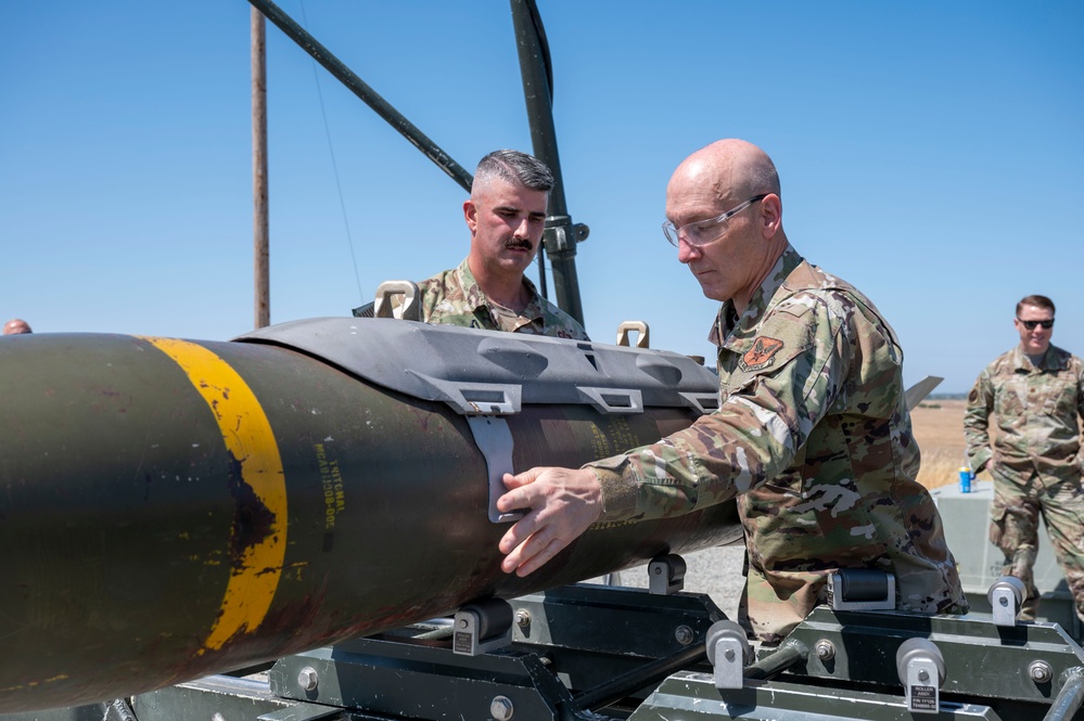Chief of Staff of the Air Force visits Beale AFB