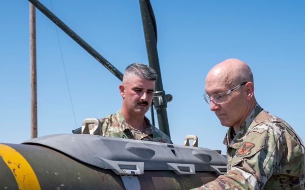 Chief of Staff of the Air Force visits Beale AFB