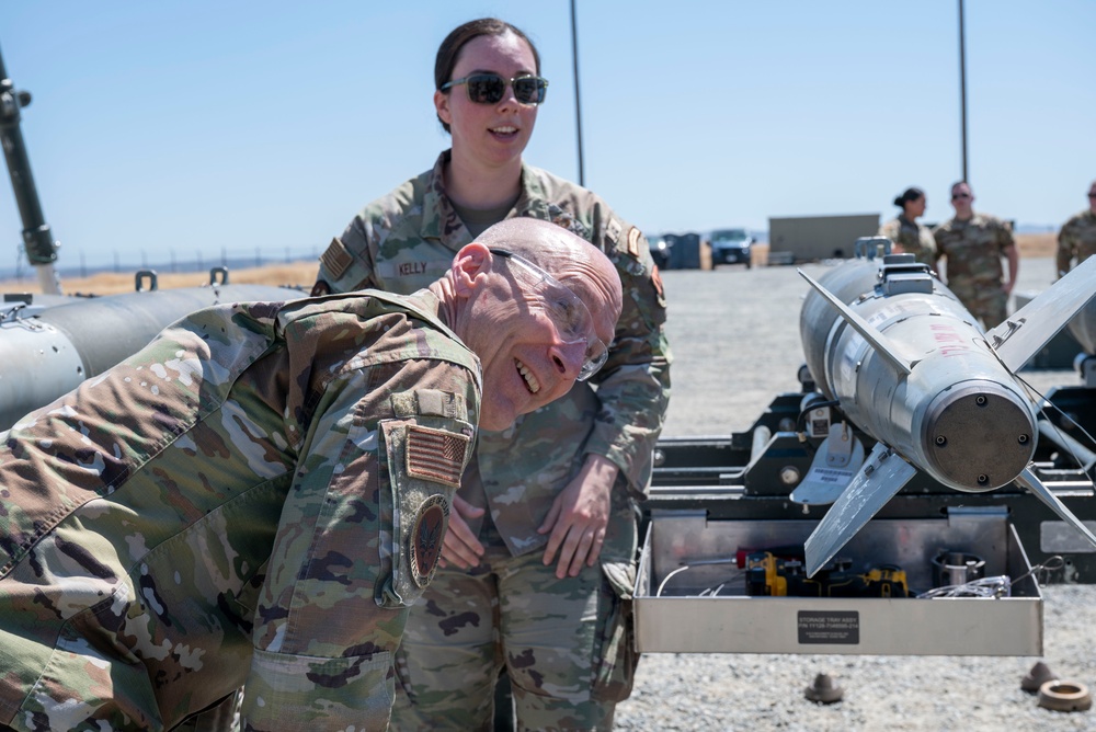 Chief of Staff of the Air Force visits Beale AFB
