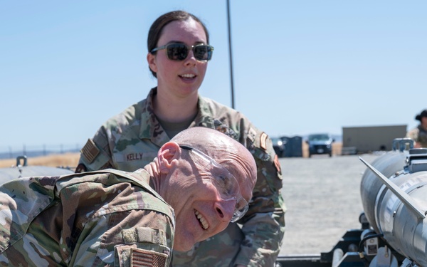 Chief of Staff of the Air Force visits Beale AFB