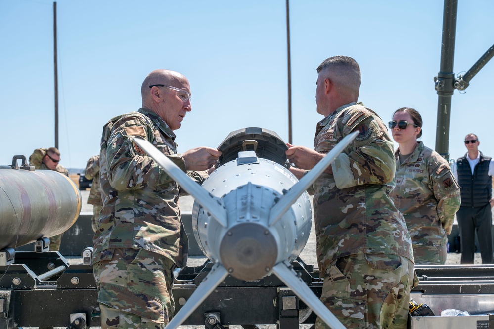 Chief of Staff of the Air Force visits Beale AFB
