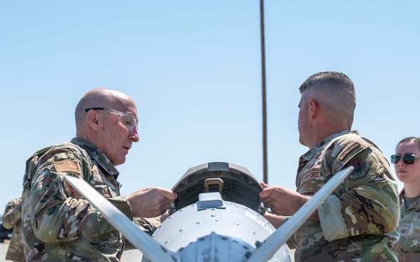 Chief of Staff of the Air Force visits Beale AFB
