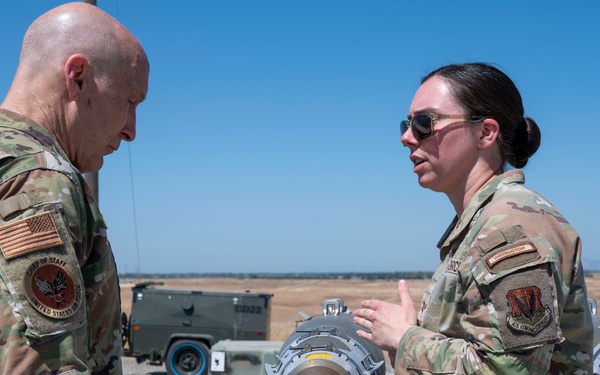 Chief of Staff of the Air Force visits Beale AFB