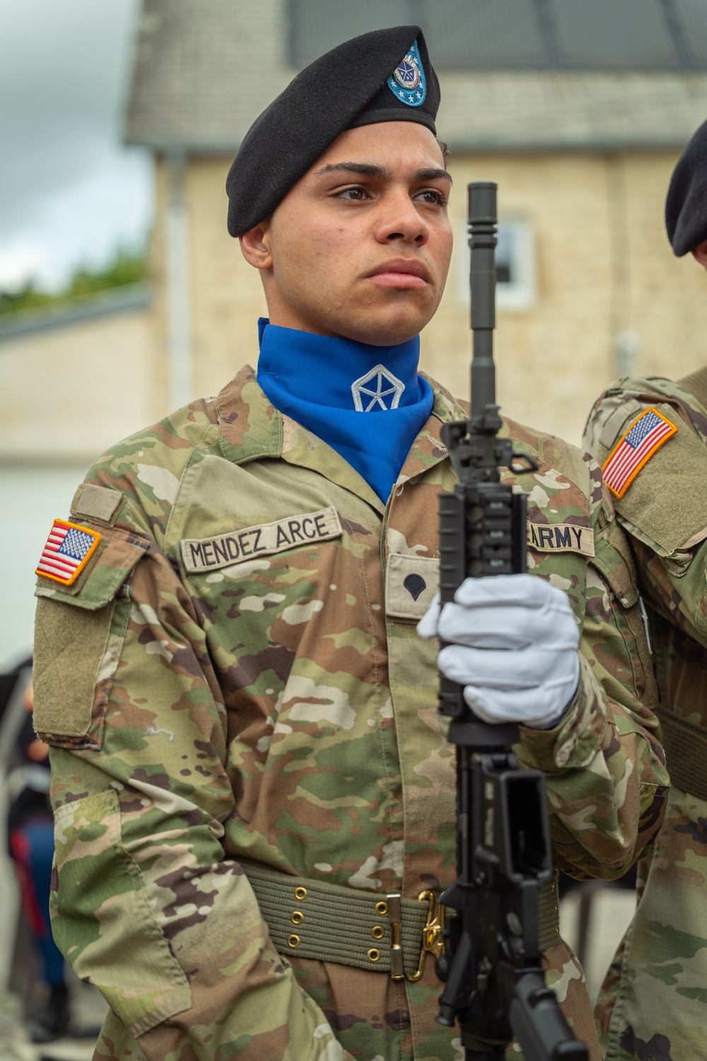 173rd Airborne Brigade Honors Fallen Chaplain Capt. Father Ignatius Maternowski at D-Day 81 Ceremony