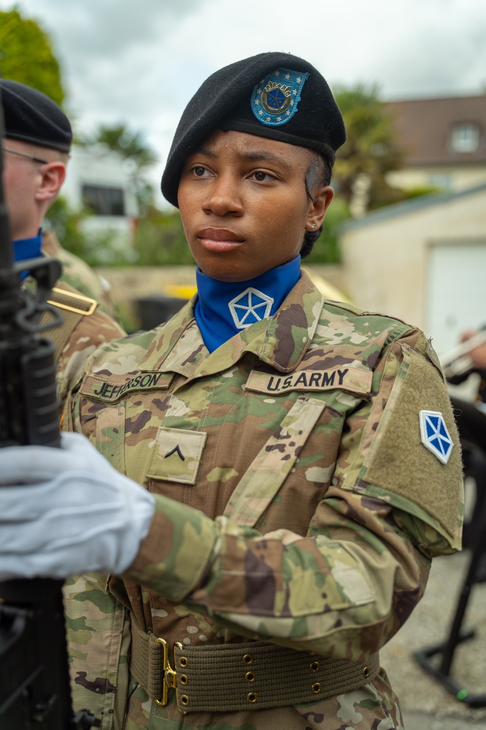 173rd Airborne Brigade Honors Fallen Chaplain Capt. Father Ignatius Maternowski at D-Day 81 Ceremony