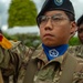 173rd Airborne Brigade Honors Fallen Chaplain Capt. Father Ignatius Maternowski at D-Day 81 Ceremony