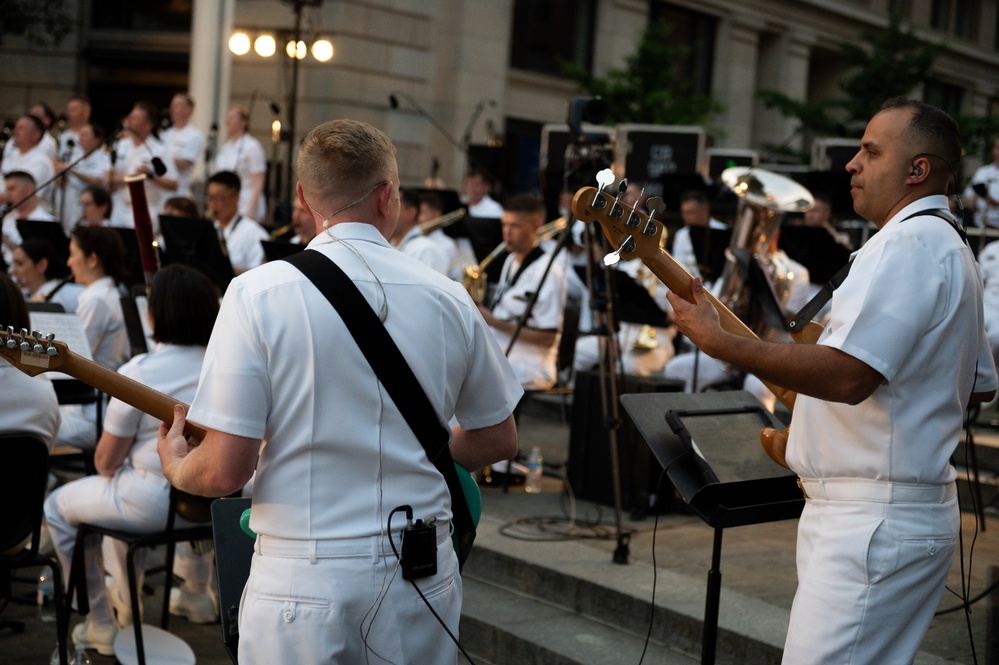 Navy Band Concert at Navy Memorial, Washington, D.C.