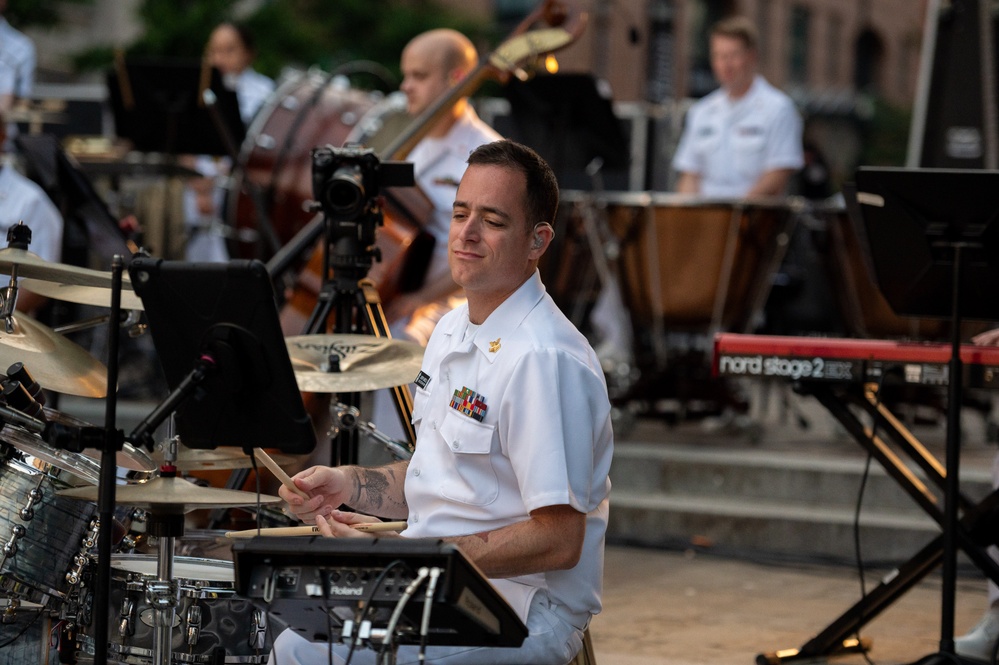 Navy Band Concert at Navy Memorial, Washington, D.C.