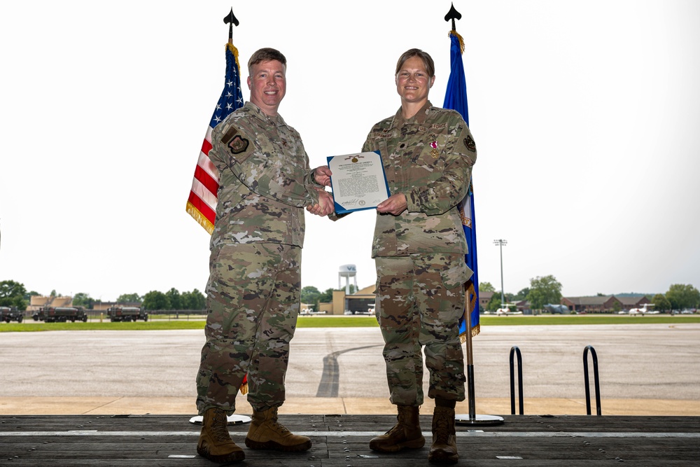 375th Security Forces Squadron Change of Command Ceremony