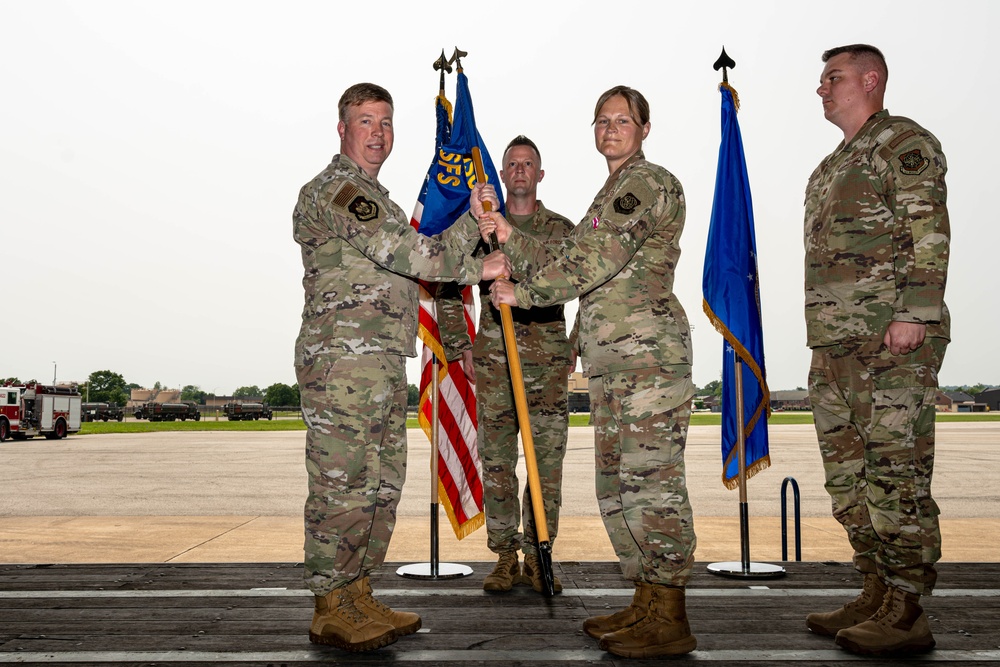375th Security Forces Squadron Change of Command Ceremony