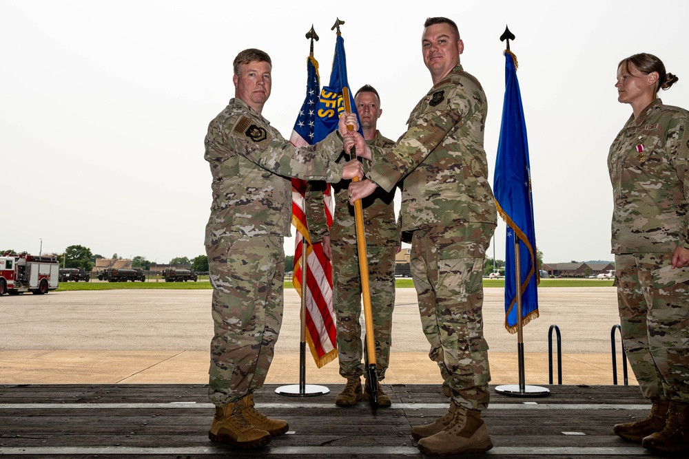 375th Security Forces Squadron Change of Command Ceremony