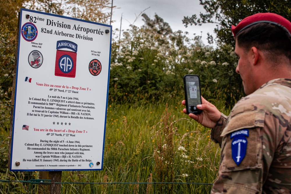 81st D-Day Anniversary: 11th Airborne Division Take Historic Walk of Amfreville