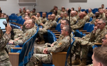 310th Space Wing hosts Air Force Reserve career management townhall