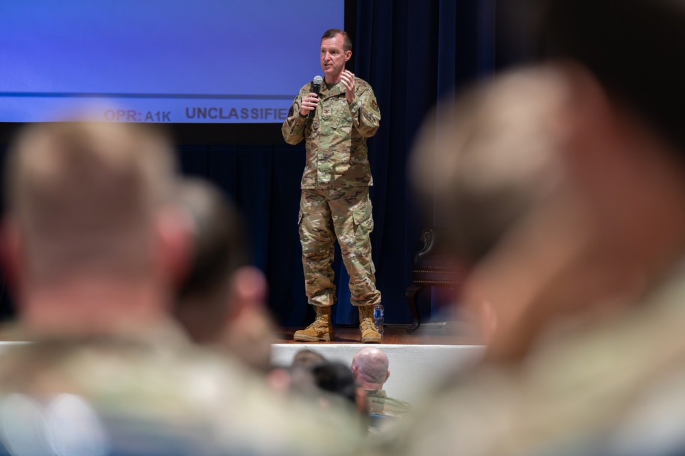 310th Space Wing hosts Air Force Reserve career management town hall