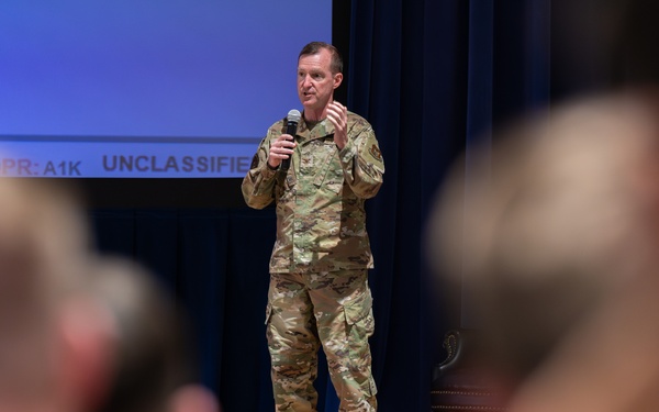 310th Space Wing hosts Air Force Reserve career management town hall