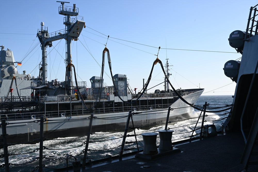USS Thomas Hudner (DDG 116) Participates in Formidable Shield 2025