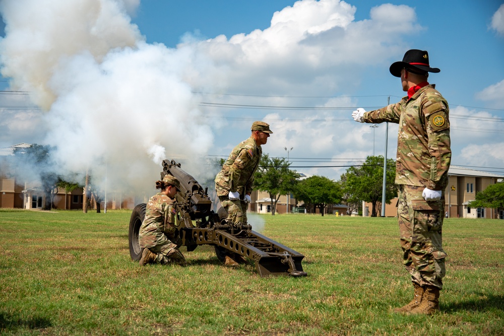 1st Cavalry Division Hosts Retreat Ceremony for Brigadier General Robert G. Born
