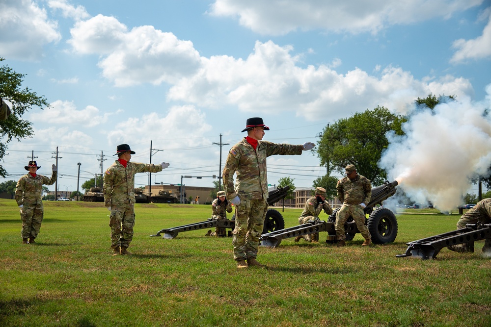 1st Cavalry Division Hosts Retreat Ceremony for Brigadier General Robert G. Born
