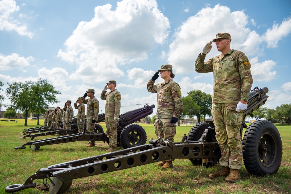 1st Cavalry Division Hosts Retreat Ceremony for Brigadier General Robert G. Born