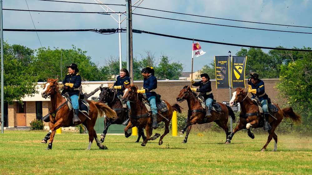 1st Cavalry Division Hosts Retreat Ceremony for Brigadier General Robert G. Born